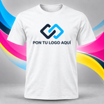 T-Shirt manga corta personalizada | 1 impresión DTF full color hasta 11"